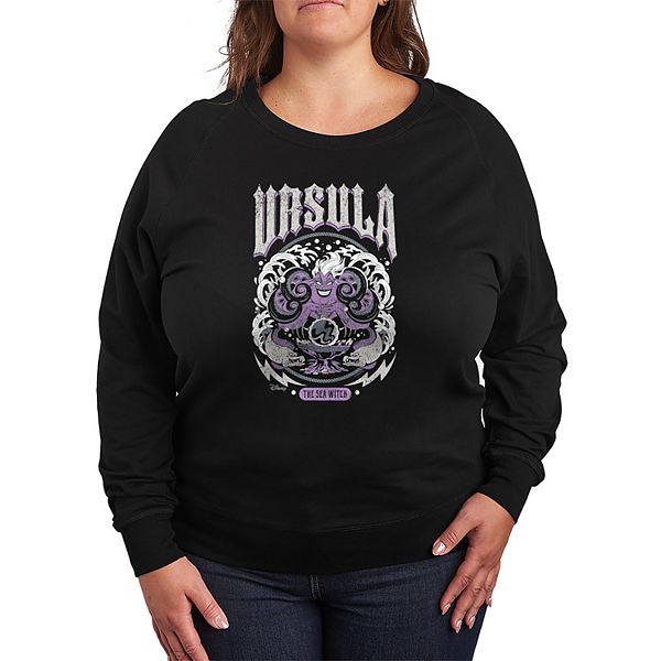 

Футболка с длинным рукавом Plus size 'The Little Mermaid' Ursula the Sea Witch Disney, Black, Черный, Футболка с длинным рукавом Plus size 'The Little Mermaid' Ursula the Sea Witch Disney, Black