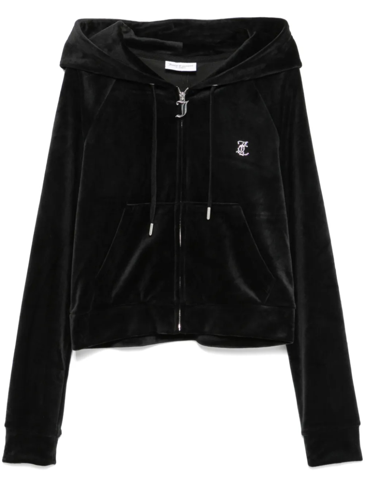 

Juicy Couture велюровое худи, черный