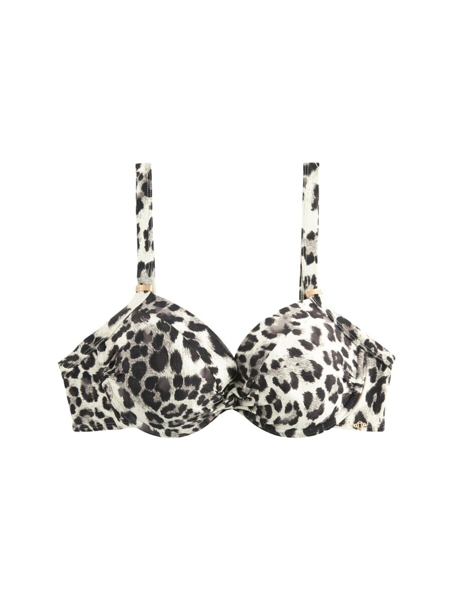 

Верх бикини на косточках Next T-shirt Bikini Top, серый