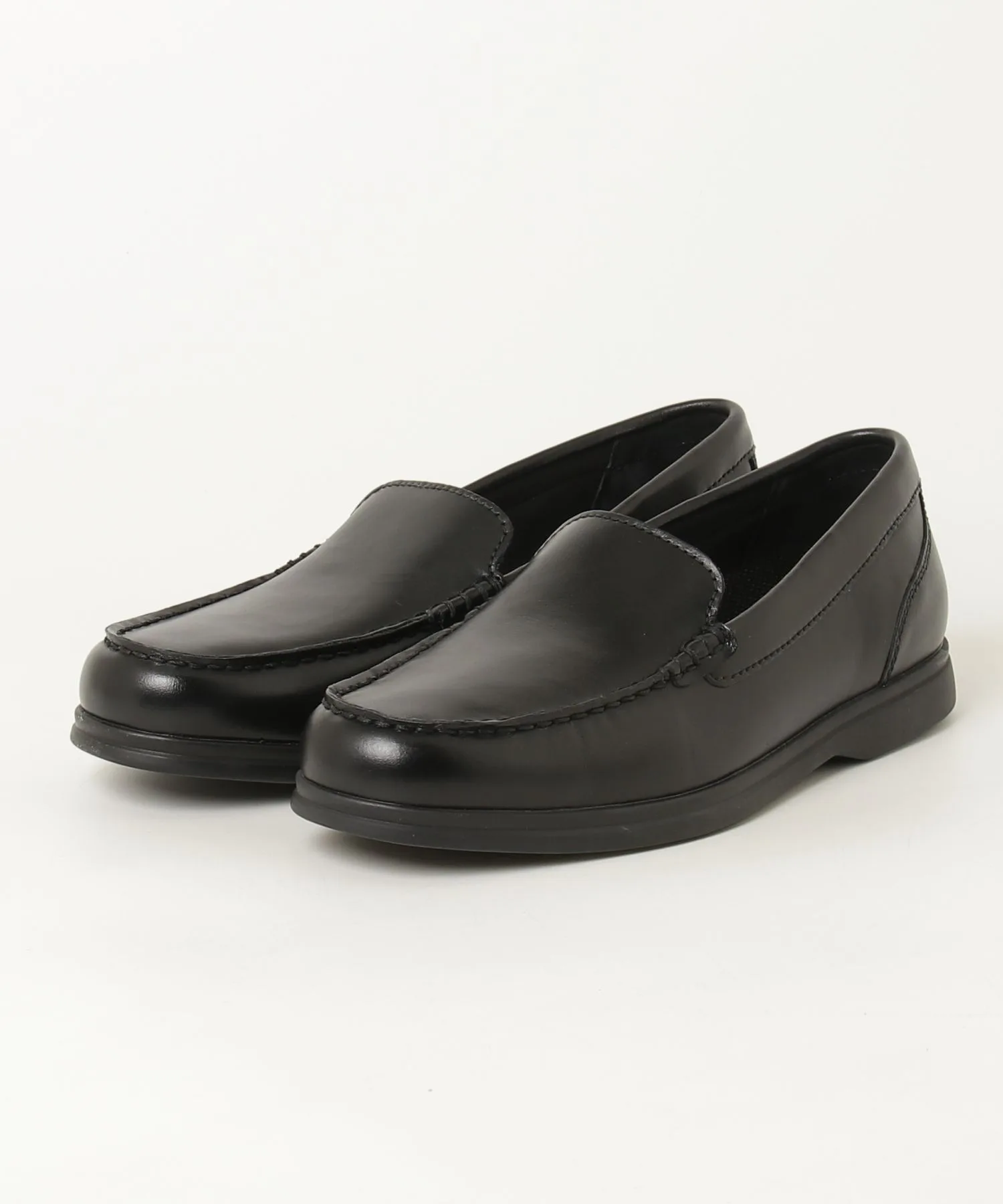 Мужские слипоны из натуральной кожи Atlantic Glide ROCKPORT черные