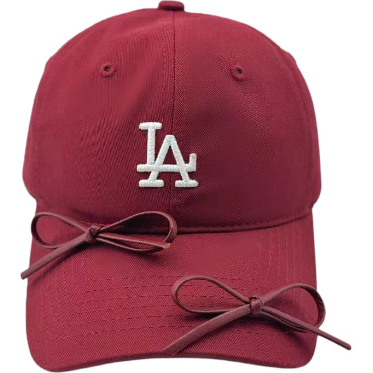 

Хлопковая бейсболка Unisex MLB, burgundy