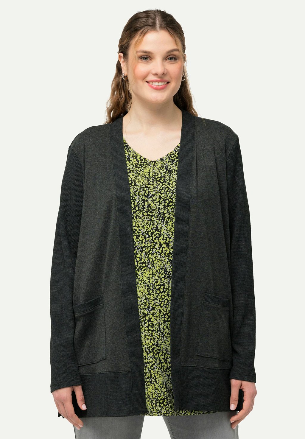 

Кардиган OPEN SHAPE LONG SLEEVE Ulla Popken, черный