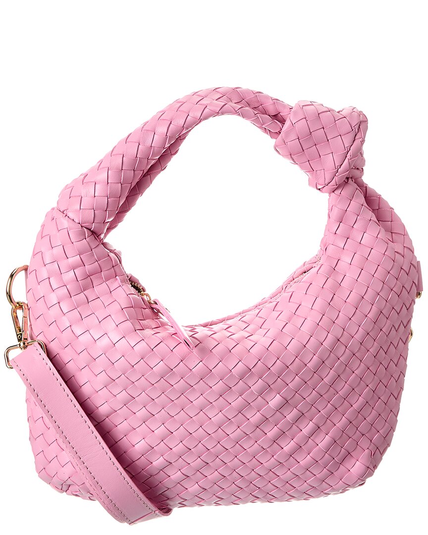 

Изабелла Россетти Сильви Плечевая сумка из плетеной кожи ручной работы Isabella Rosetti