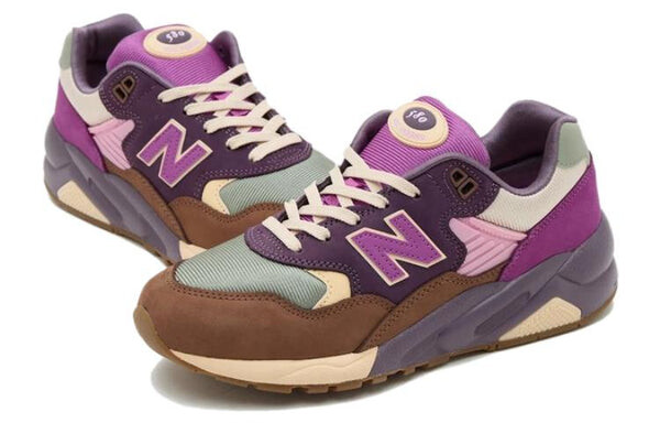 Кроссовки x size? 580 'purple plum' New Balance, фиолетовый — фото 3