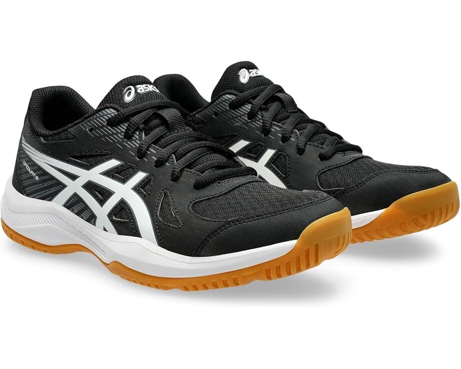 

Кроссовки ASICS Upcourt 6 Volleyball Shoe, черный/белый