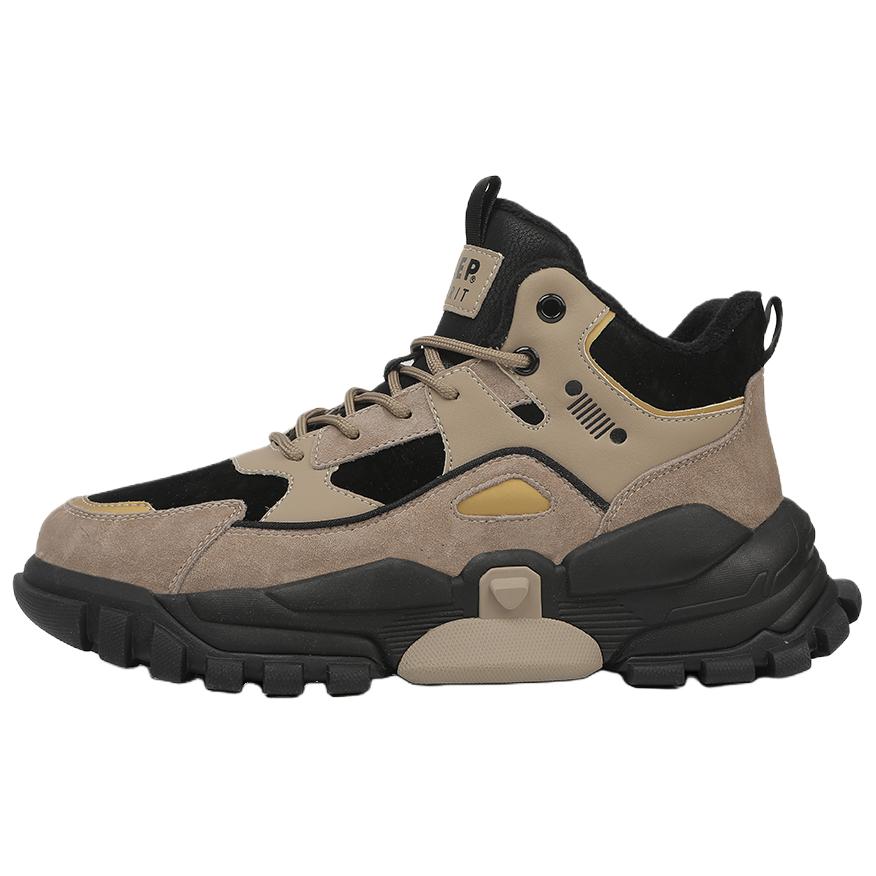 

JEEP SPIRIT Утепленные, короткие, с флисовой подкладкой, зимние ботинки для отдыха на природе, мужские, коричневые