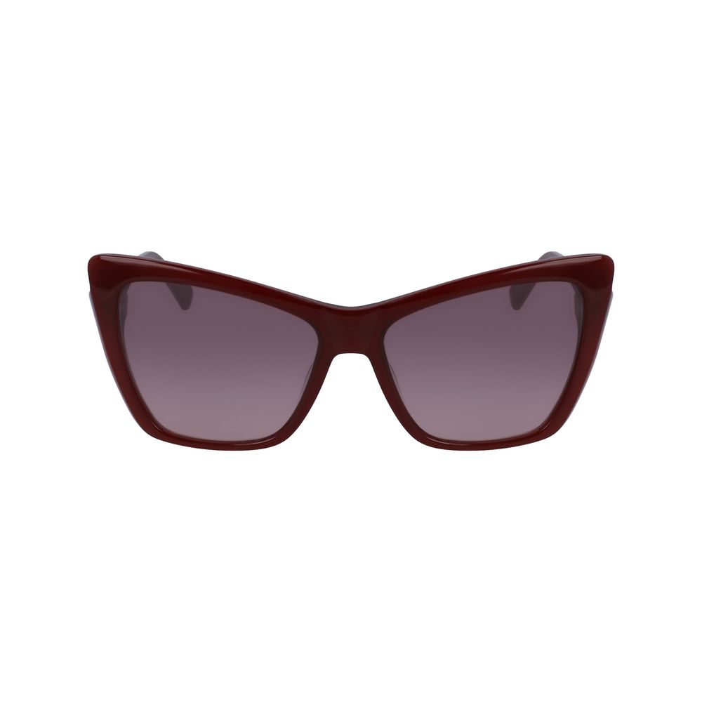 

Солнцезащитные очки из красного ацетата Longchamp