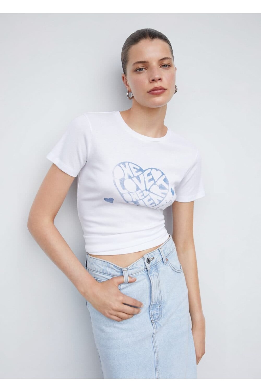 

Футболка Боба Марли Mango, белый