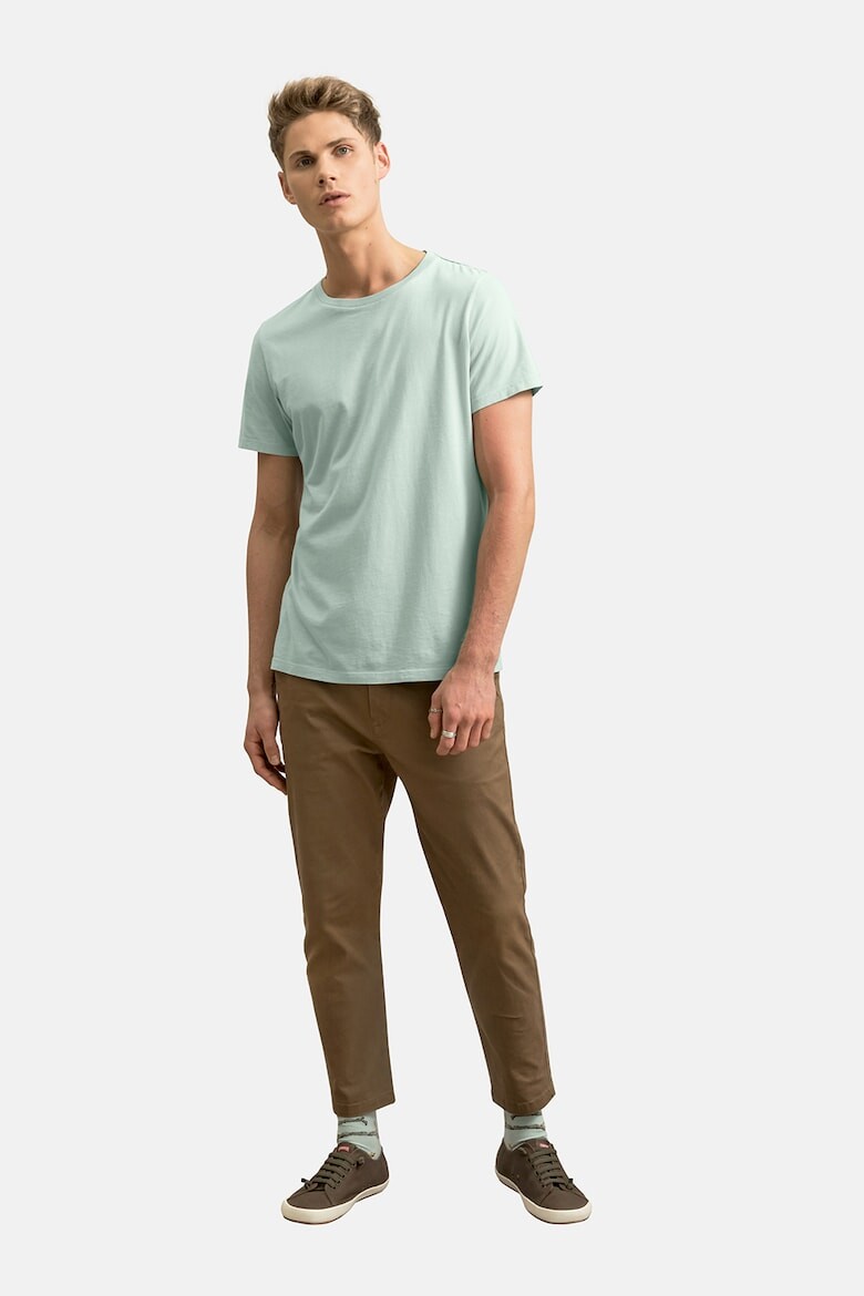 

Футболка с овальным вырезом Kaft, зеленый