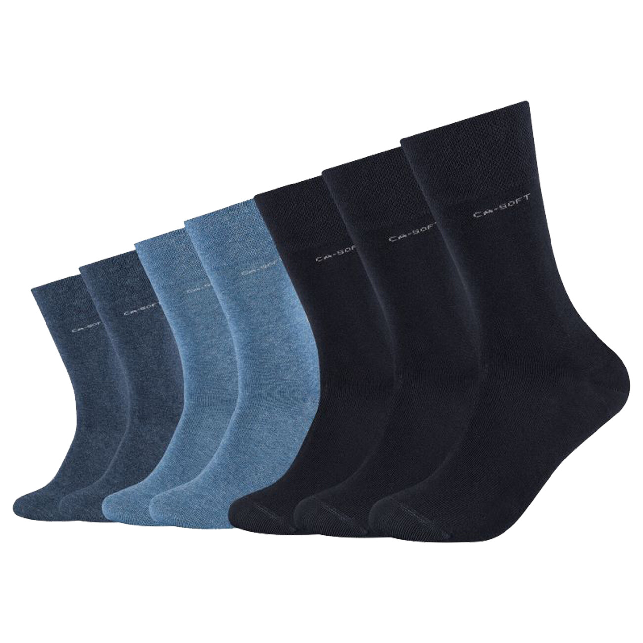 

Носки camano Strick/Woll Unisex CA Soft Regular 7 шт, разноцветный