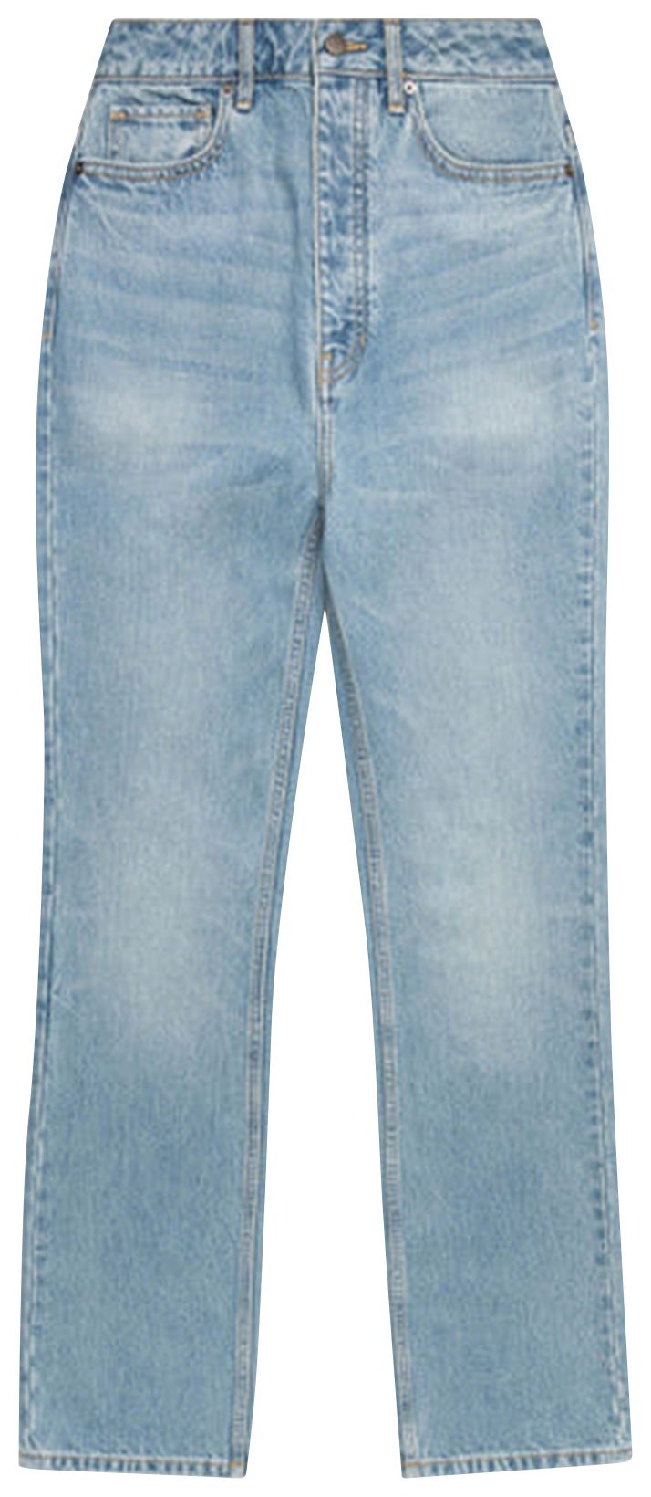 

Джинсы с высокой талией Fear of God Essentials, синий