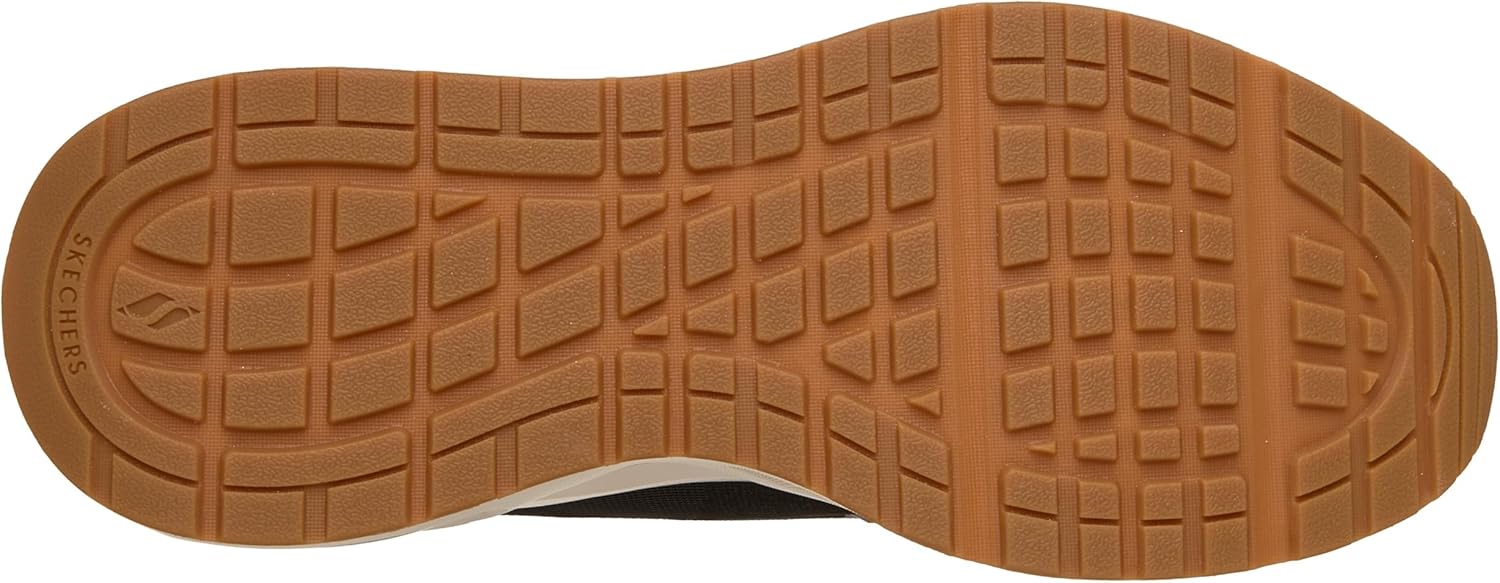Мужские кроссовки Skechers Uno Glide-Step Gliders Sketch-air без шнурков, черный — фото 2