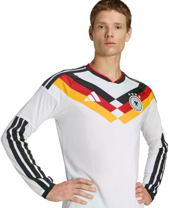 Мужская футболка adidas Germany 26 Home Replica с длинным рукавом — фото 4