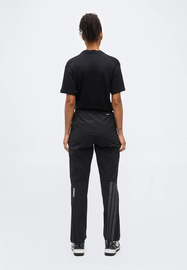 Профессиональные брюки для активного отдыха на природе. Adidas Terrex, Black — фото 3