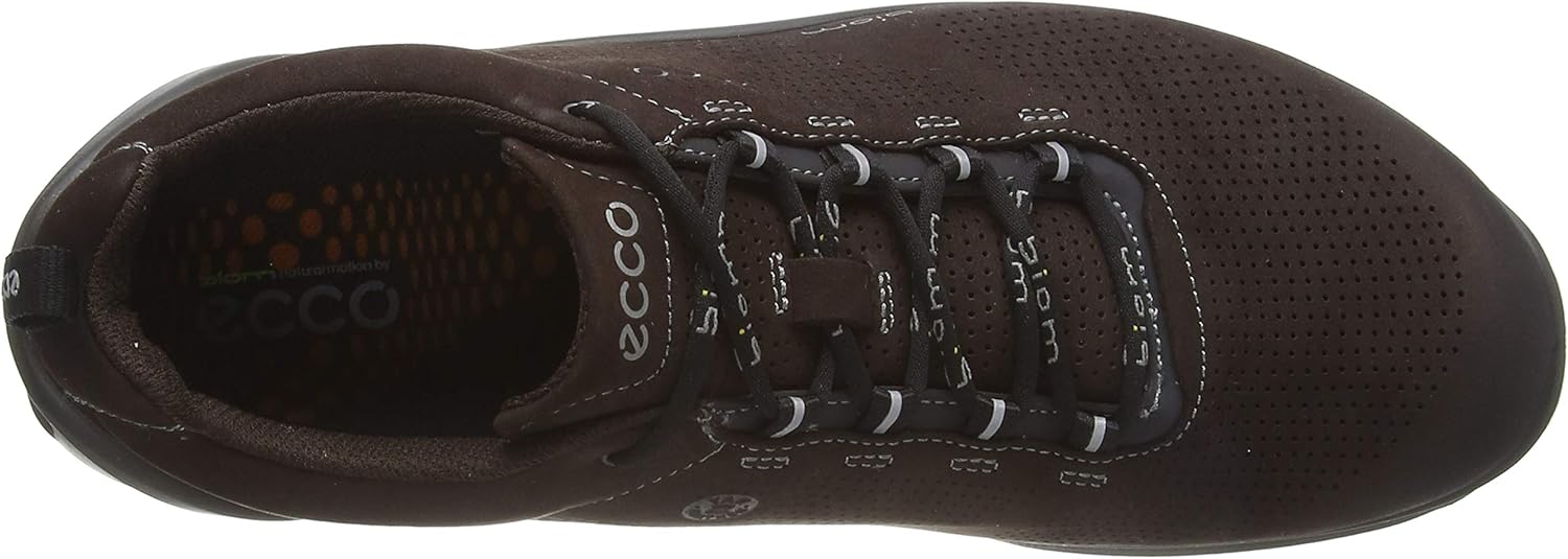 Кроссовки для ходьбы Ecco Men's Biom Fjuel Train, Mocha Nubuck Perforated — фото 4