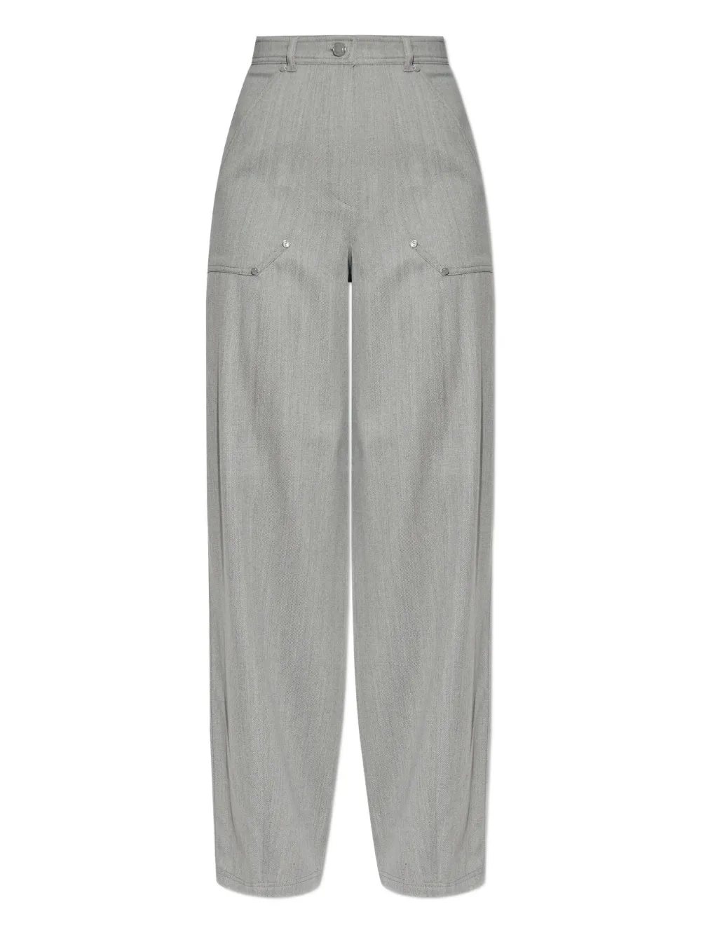 

Брюки Abetaia со швами MAX MARA, серый