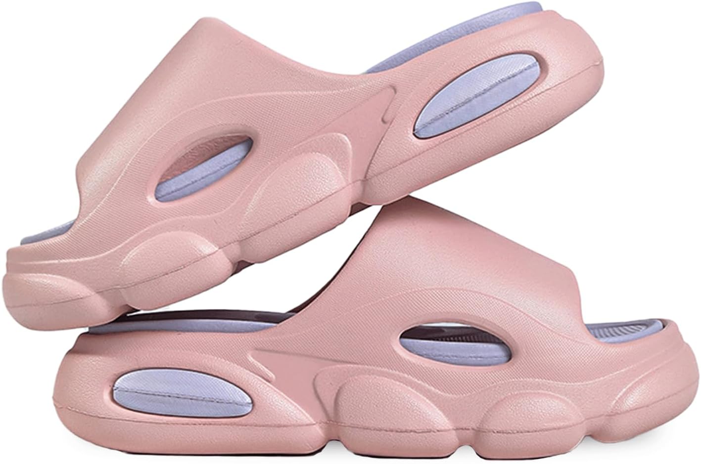 

Тапочки Cloud Slides для женщин и мужчин, удобные сандалии из пеноматериала для дома и улицы, для ванной и душа Lotustar, розовый