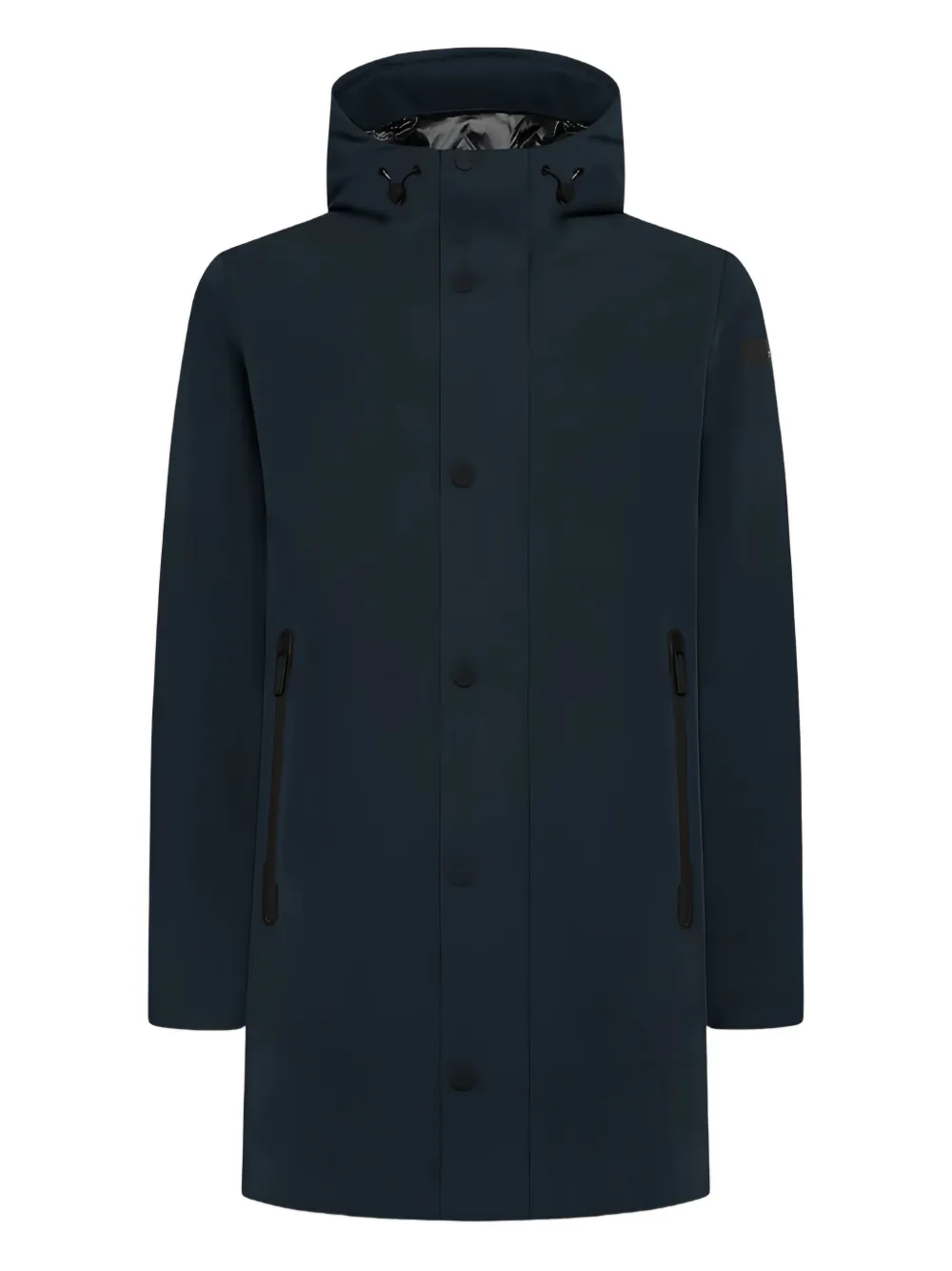 

Куртка с капюшоном на пуговицах Rrd, синий