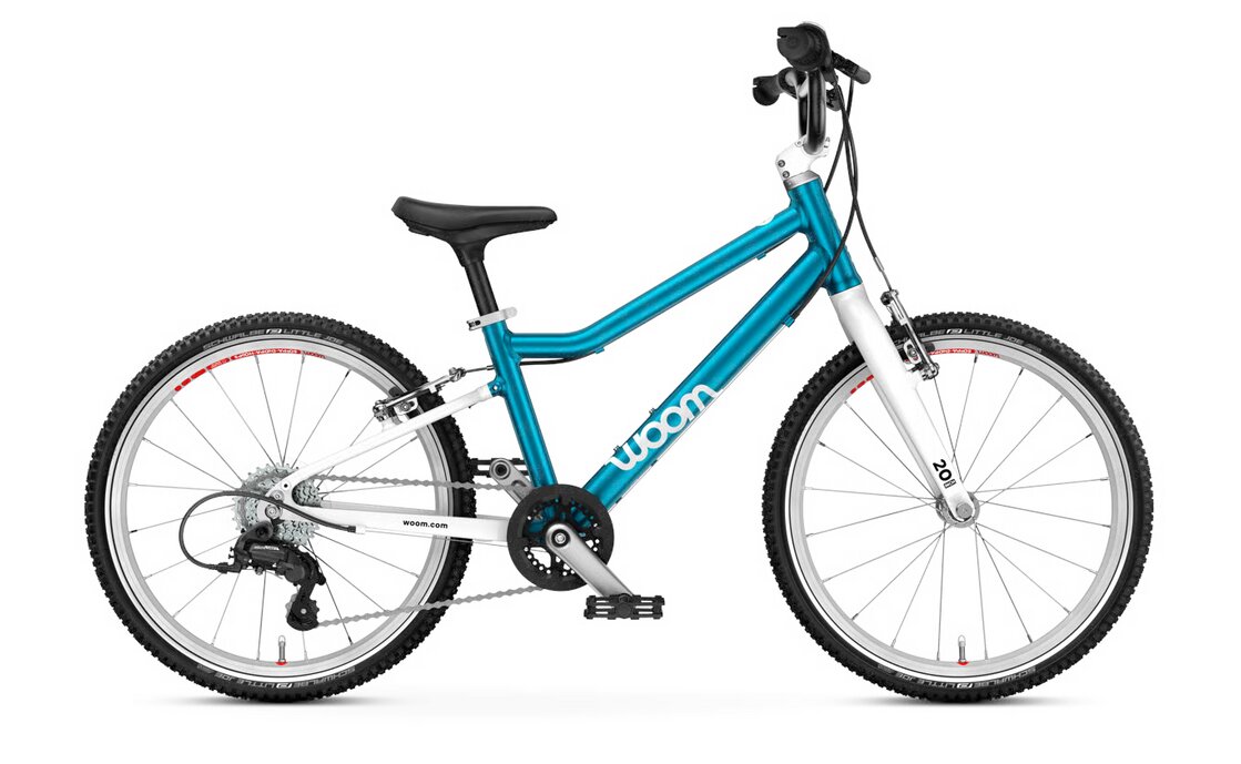 

Детский велосипед WOOM GO 4 - 20 дюймов - 2025, цвет Blau|metallic blue