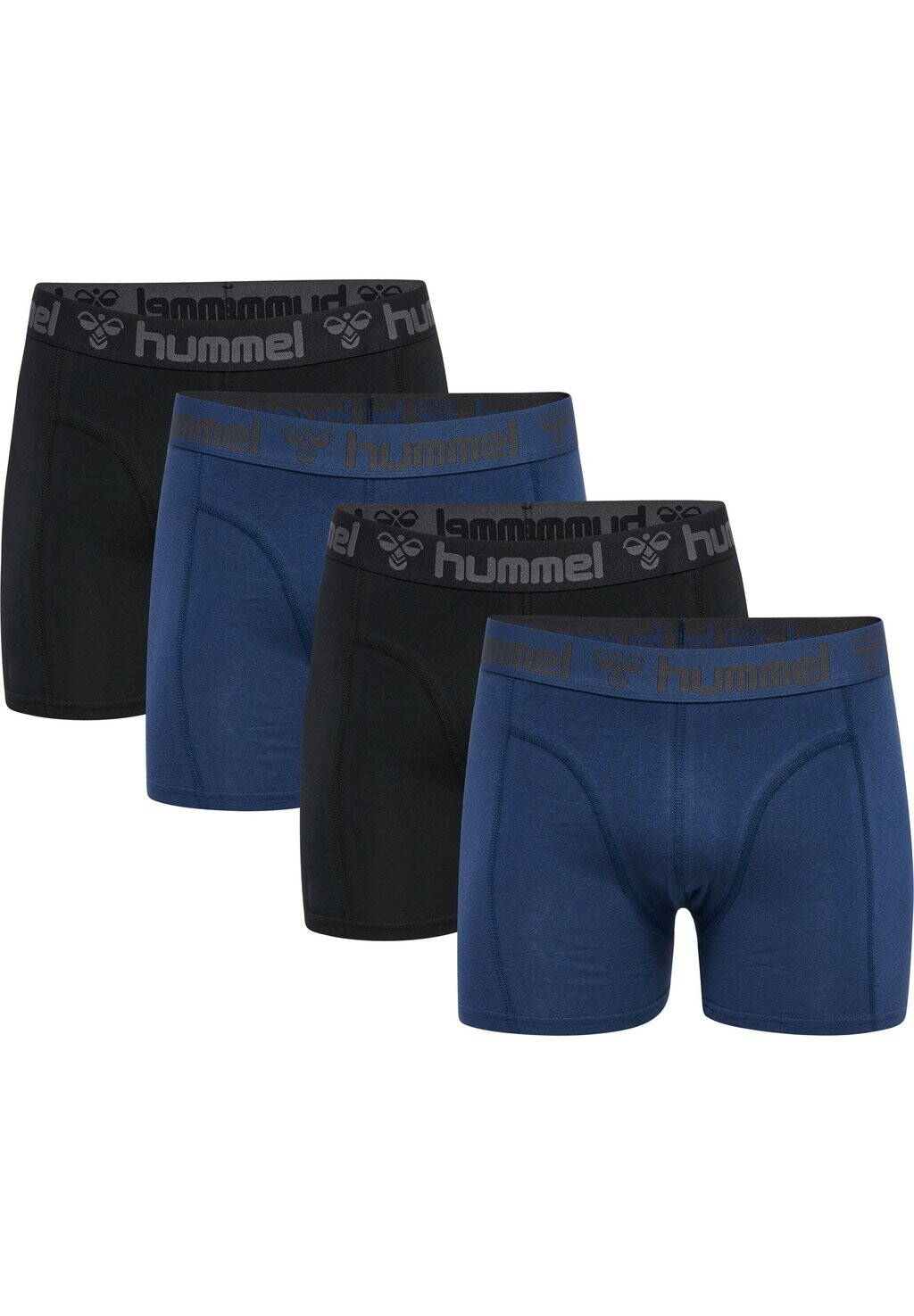 

Трусики 4PACK Hummel, цвет black insigina blue