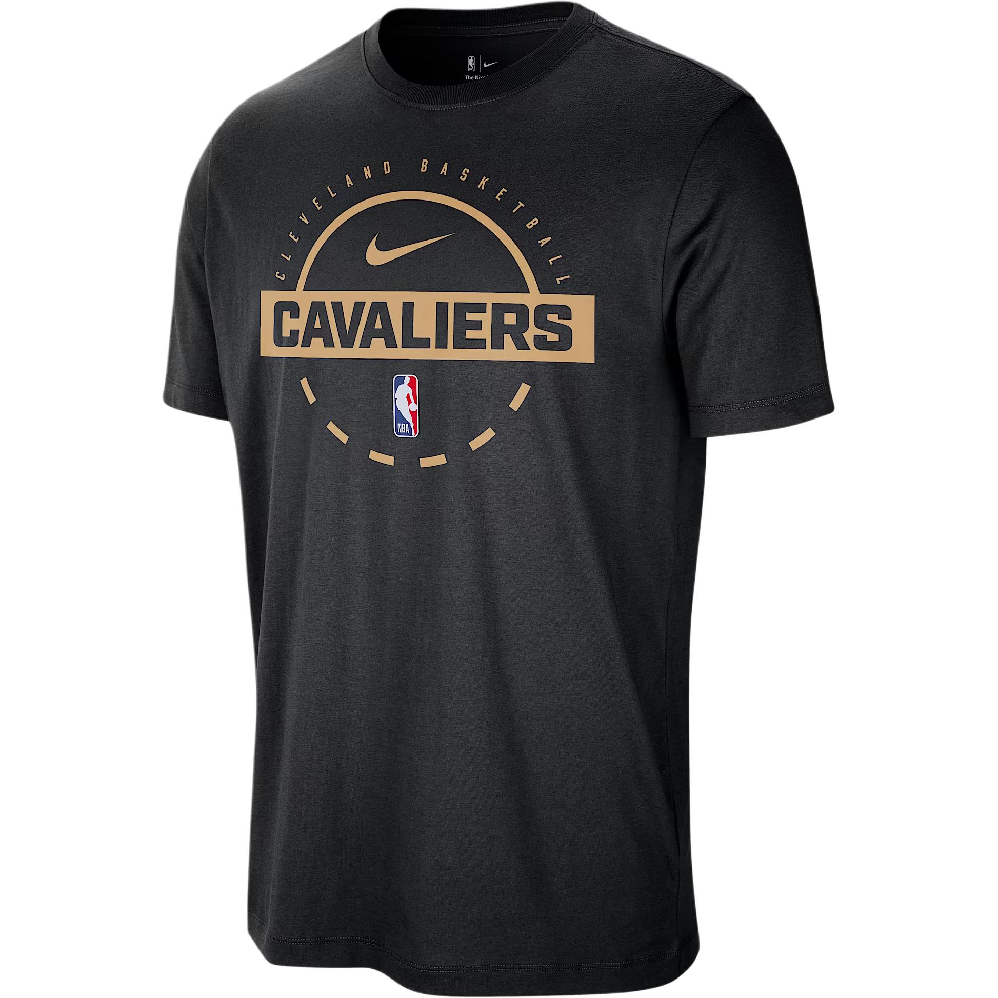 

Футболка для тренировок Cleveland Cavaliers мужская NBA Nike, черный