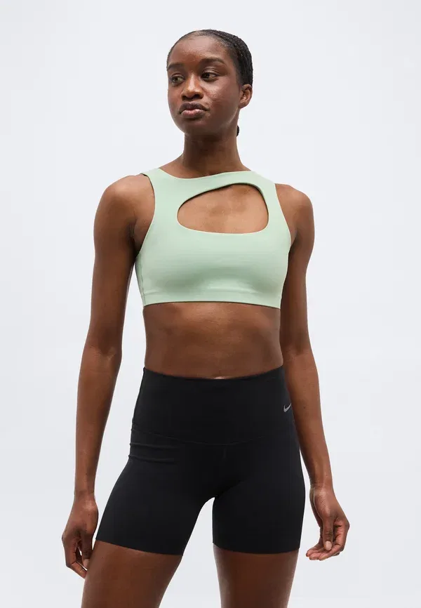 Спортивный бюстгальтер Zenvy bra light support Nike Performance, цвет пар/белый