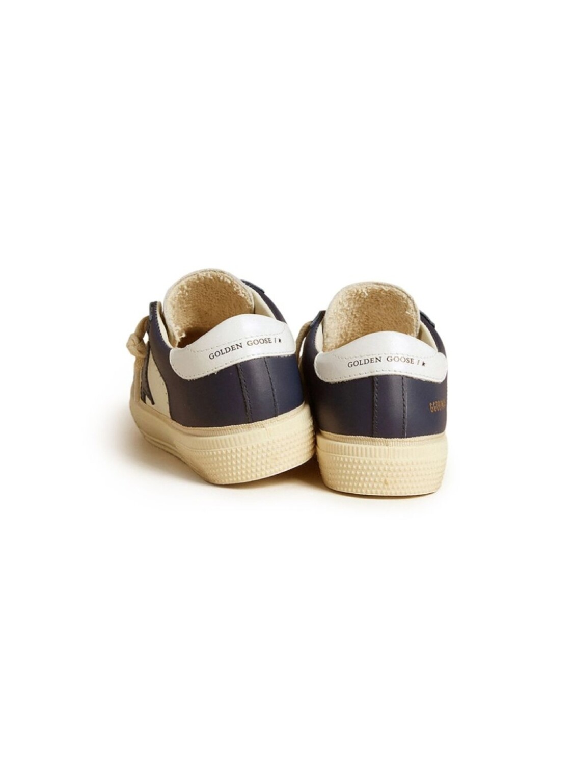 Golden Goose Kids кеды May Star, белый — фото 3