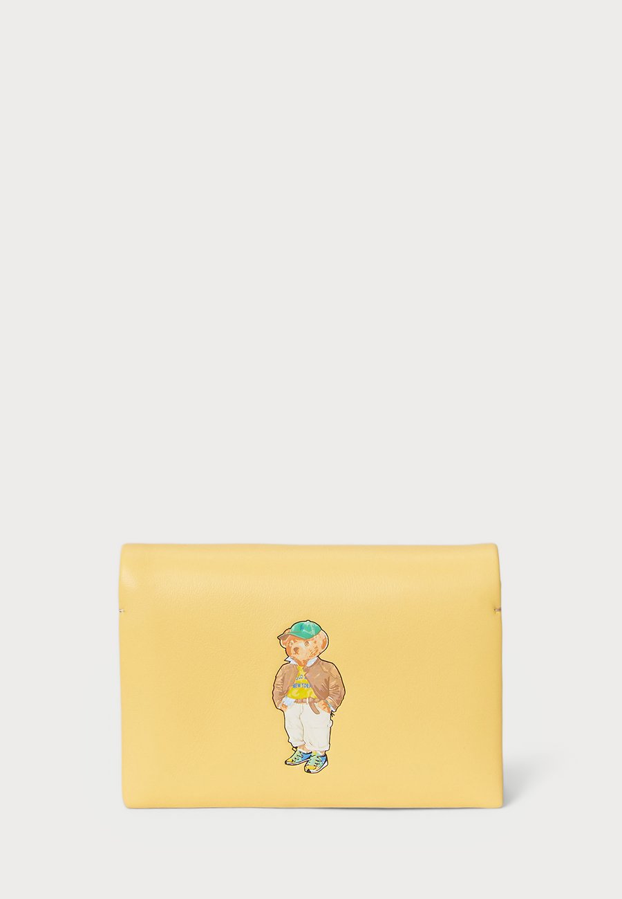 

Кошелек Polo Ralph Lauren POLO BEAR LEATHER FLAPPED CARD CASE, Lemon Meringue/Yellow