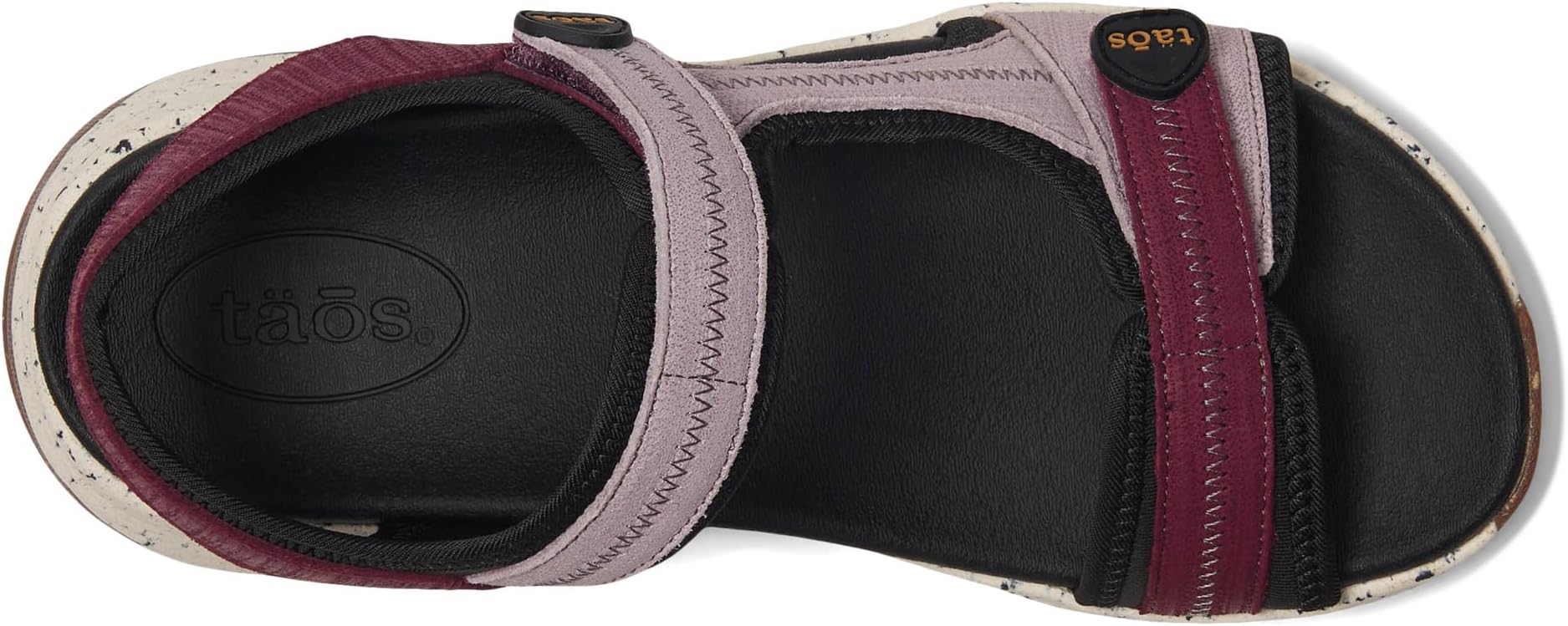 Сандалии Taos Footwear Super Side, цвет Plum Embossed Multi — фото 2