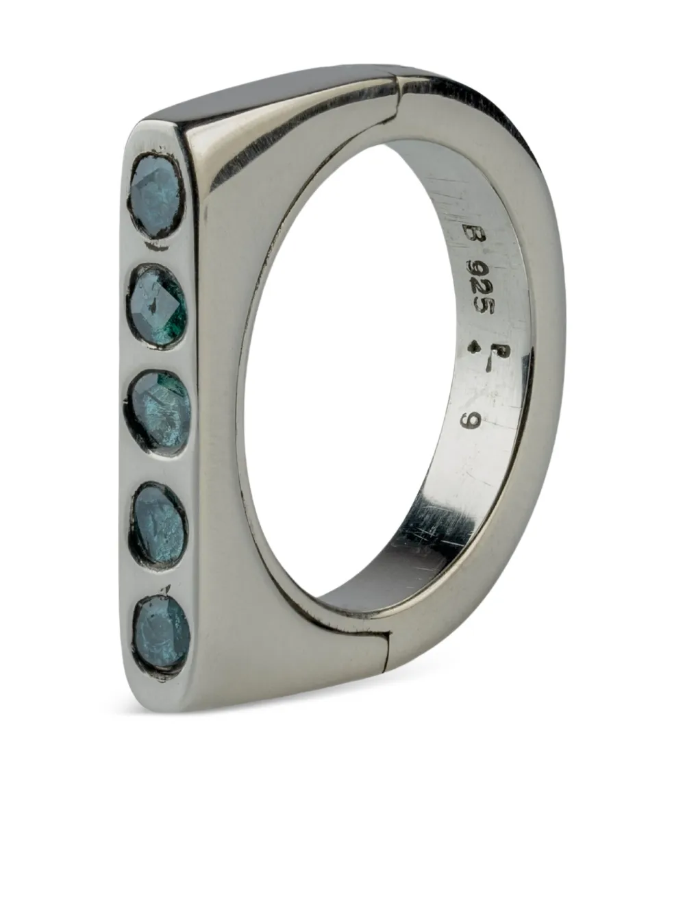 

Серебряное кольцо Sistema Parts Of Four, серебристый