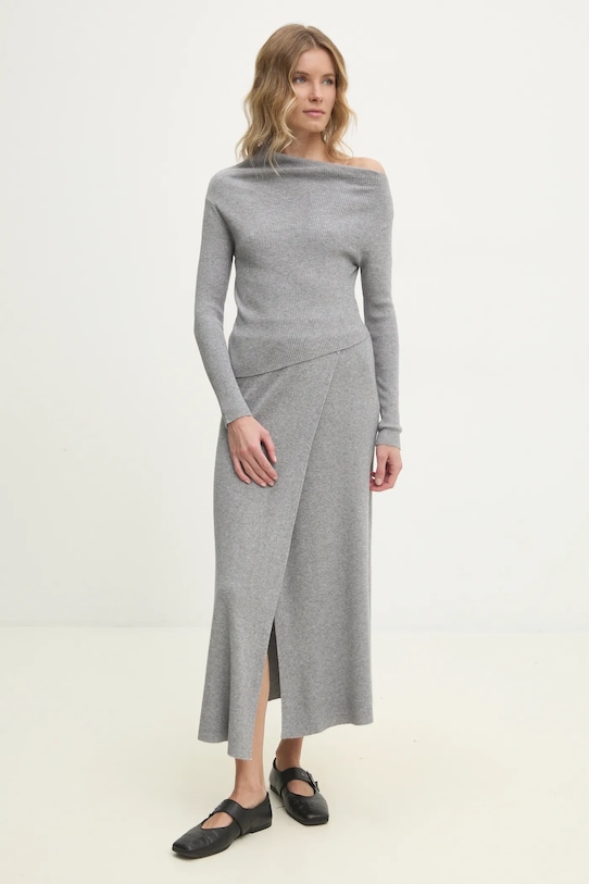 

Свитер и юбка Answear.Lab, серый