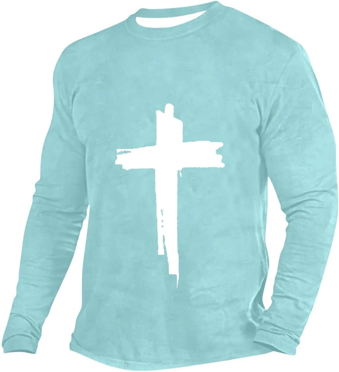 

Футболка мужская Jesus Cross Faith с длинным рукавом