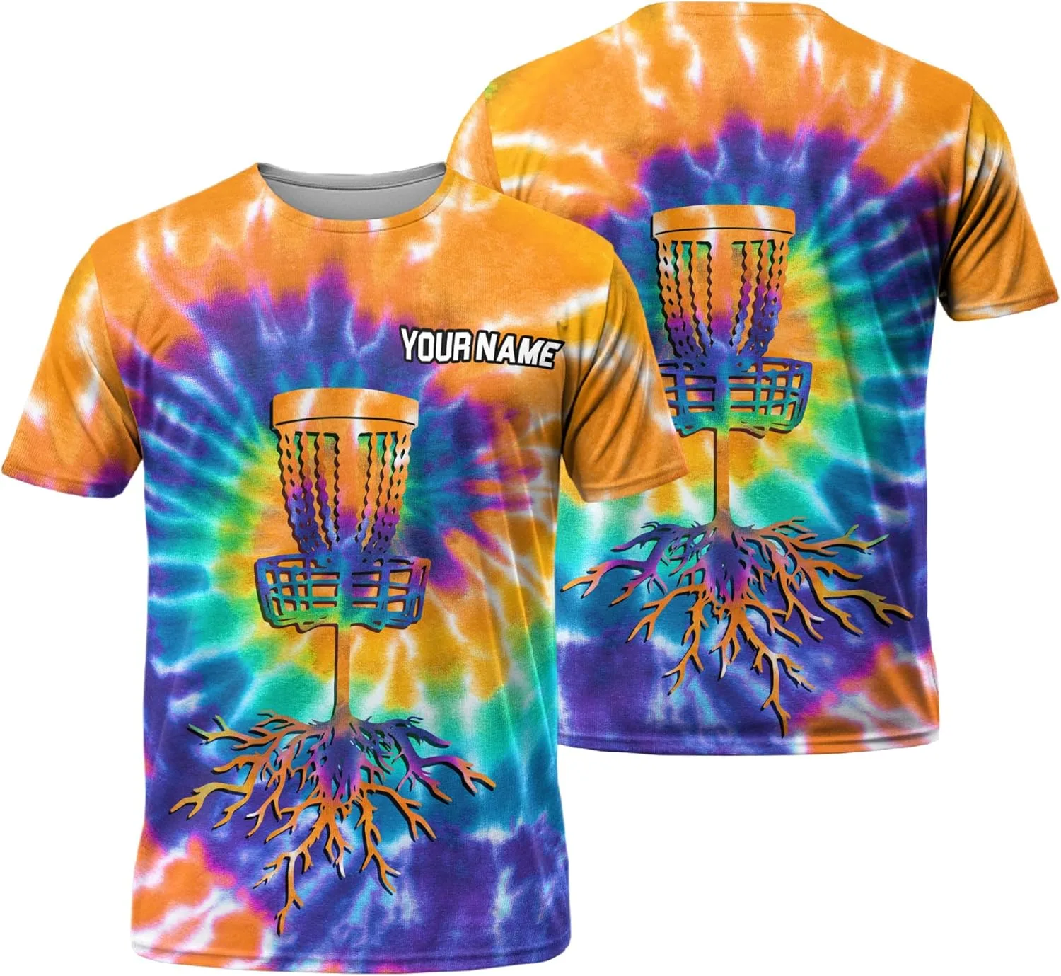 

Мужская футболка для диск-гольфа с принтом Dabdab