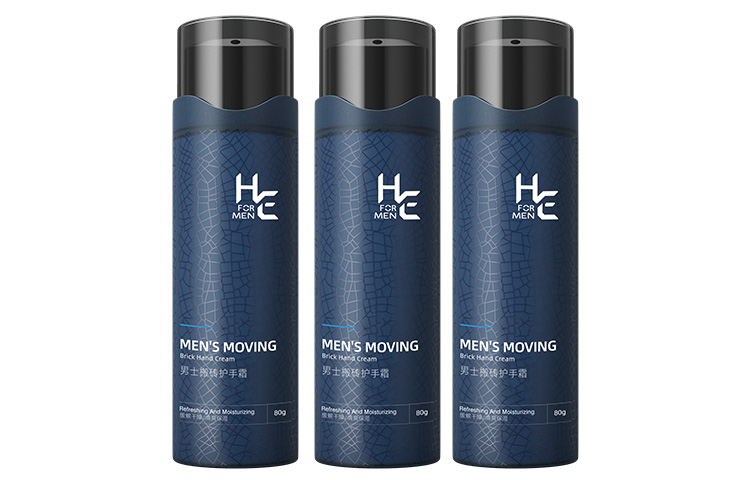 H&E Men's Brick Lifting Hand Cream Hydrating, Moisturizing, Aromatic, Crack Proof 80g/80g*2/80g*3 Bottles — фото 4