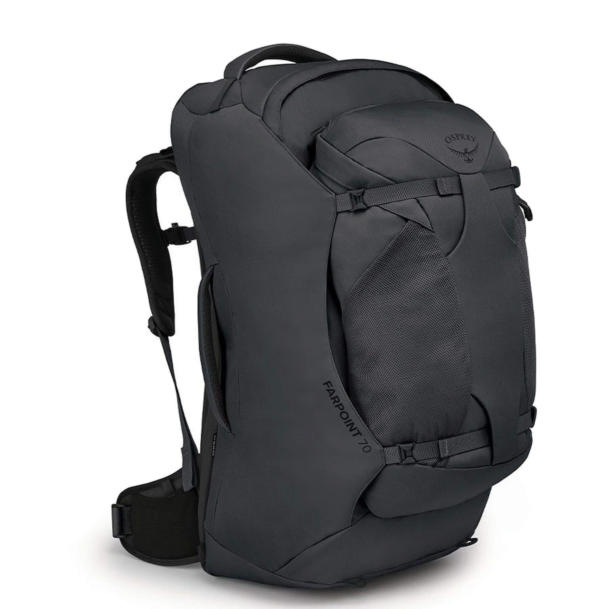 

Рюкзак Osprey Farpoint 70 Reise 65 cm, цвет tunnel vision grey