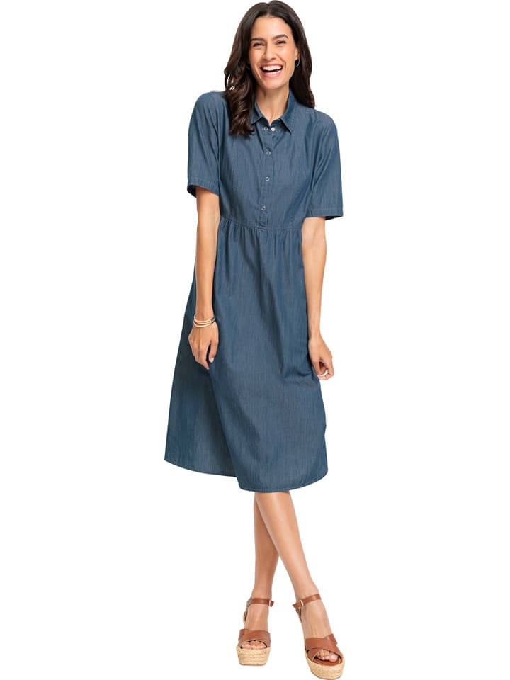 

WITT WEIDEN Джинсовое платье синего цвета