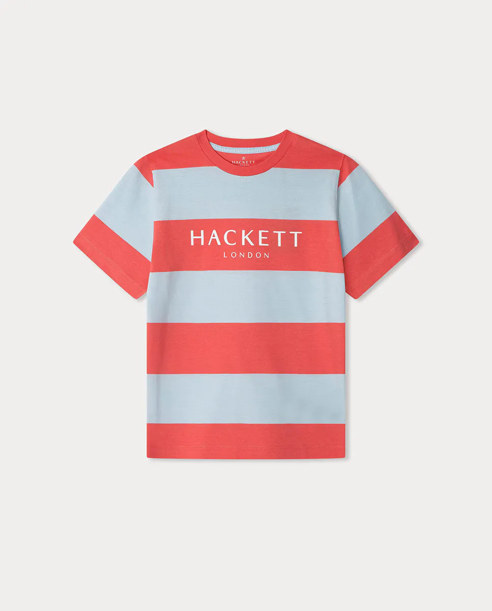 

Футболка для мальчиков Hackett Wide Stripe, многоцветный