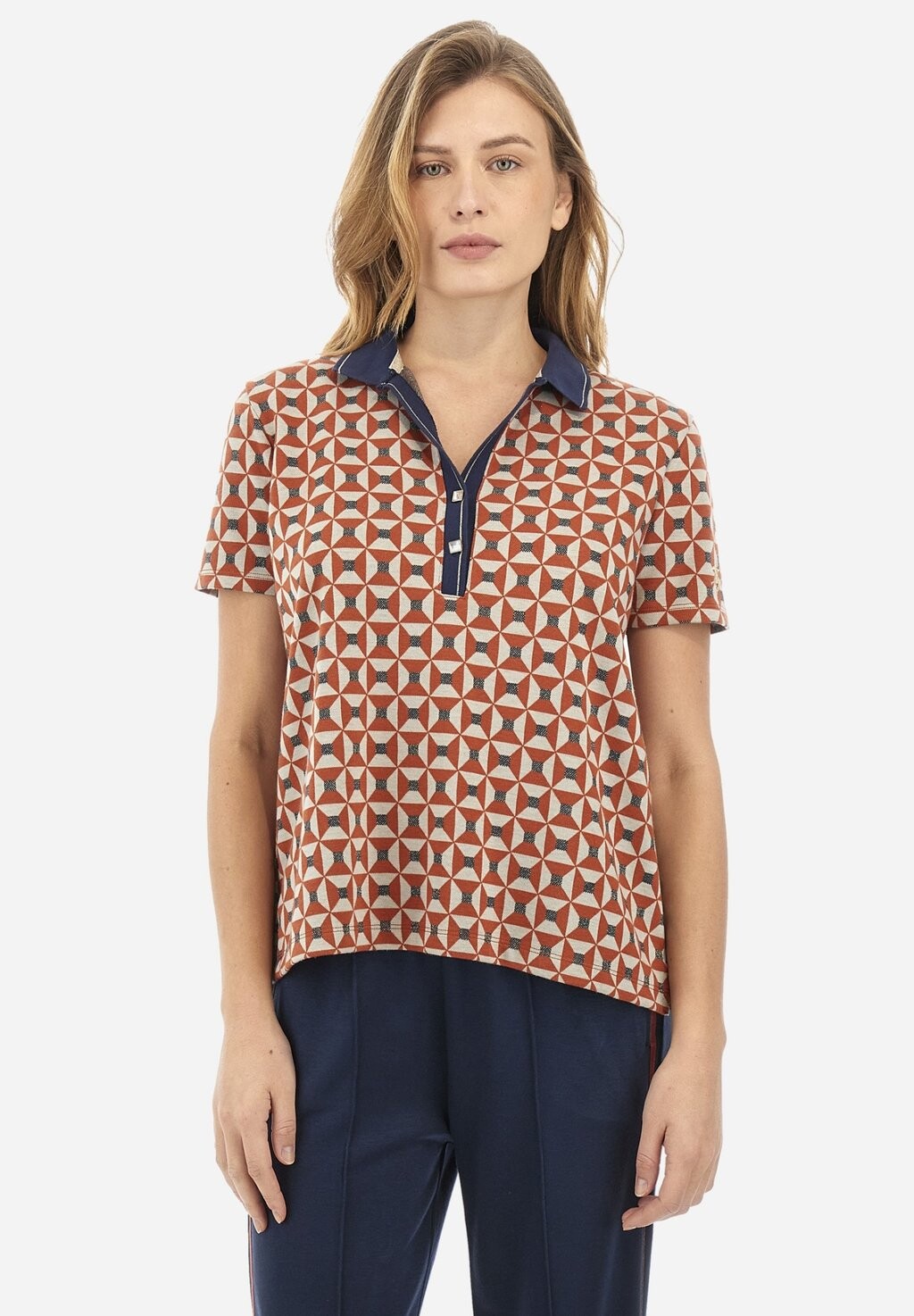 

Рубашка поло SHORT SLEEVE La Martina, коричневый