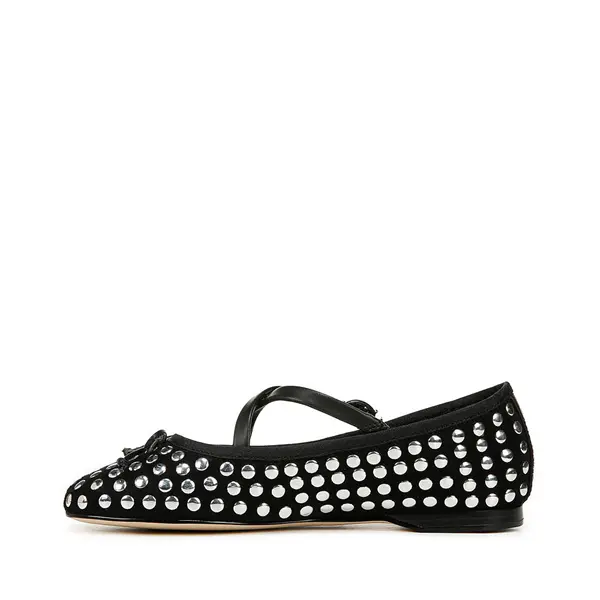 

Балетки Womens Circus NY by Sam Edelman Zuri Metal Ballet Flat, черный