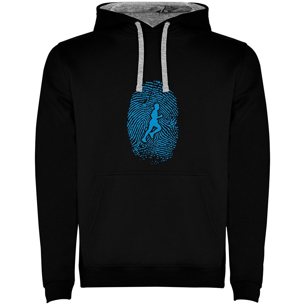 

Худи Kruskis Runner Fingerprint Two-Colour, черный