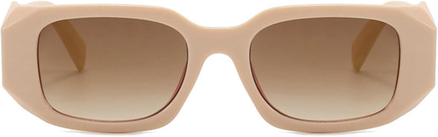 

Солнцезащитные очки Willochra Trendy прямоугольной формы для женщин и мужчин, ретро-солнцезащитные очки, винтажные квадратные очки с леопардовым принтом и зелеными линзами, C11