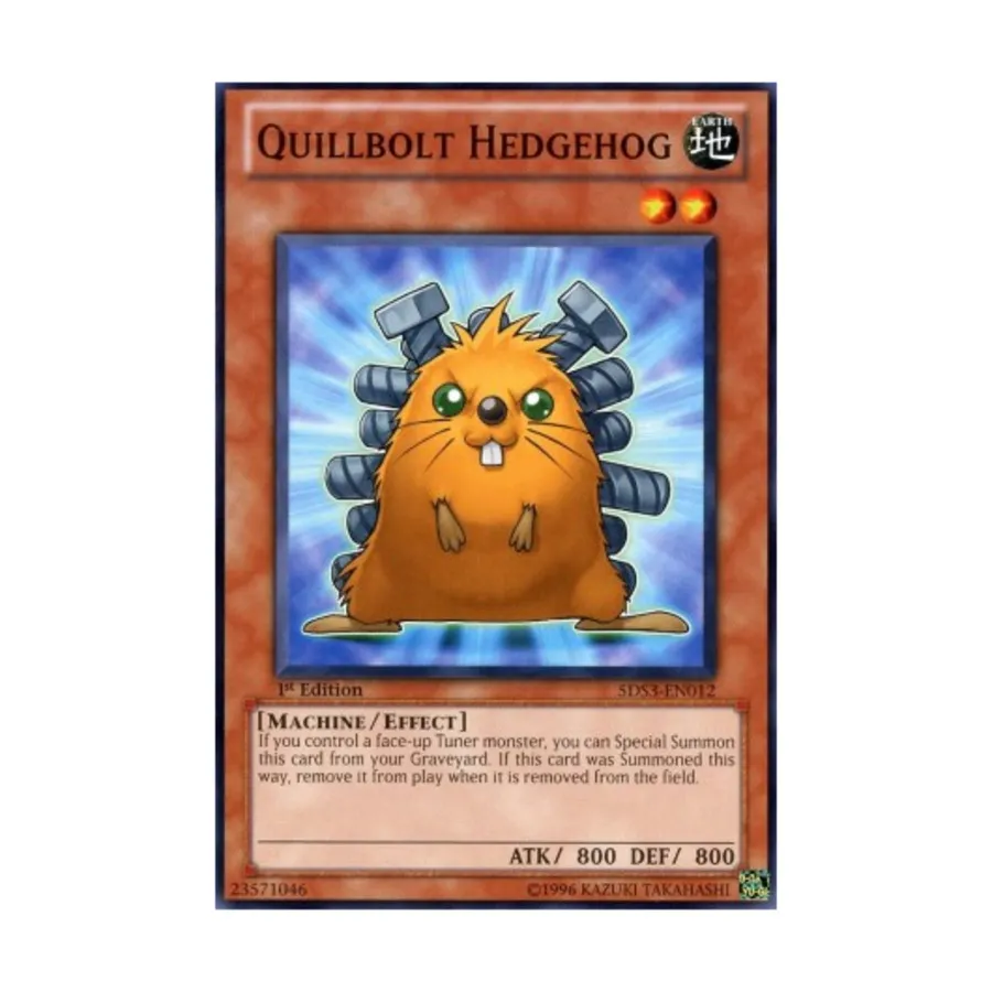 

CCG Ежик Квиллболт (Обычный), Yu-Gi-Oh - Duelist Genesis - Singles