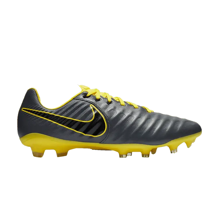 

Кроссовки Tiempo Legend 7 Pro FG 'Dark Grey Opti Yellow', серый