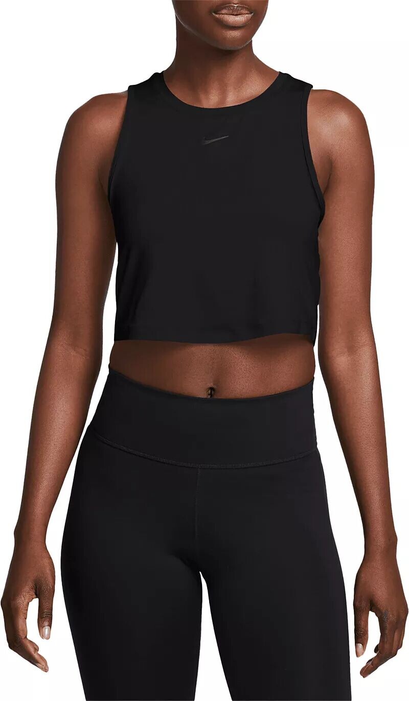 

Женская укороченная майка Nike One Classic Dri-FIT, черный