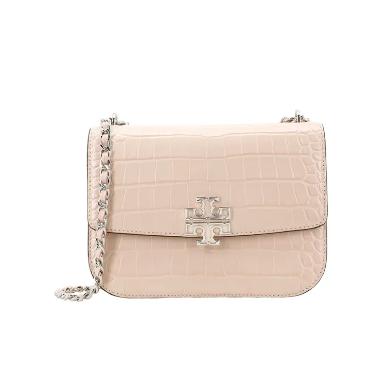 

TORY BURCH Сумка через плечо женская pink из коровьей кожи маленькая квадратная