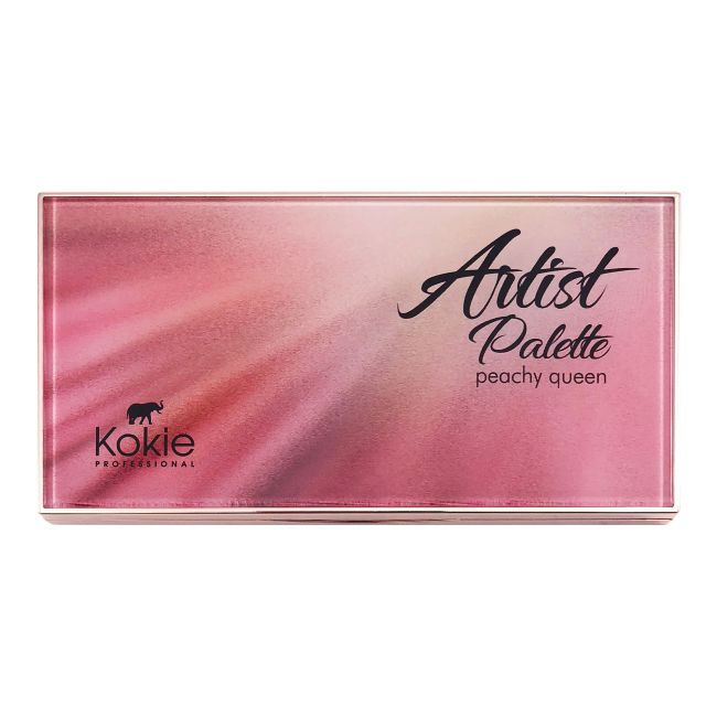 

Палитра теней для век Artist Kokie, цвет peachy queen, 0,8 гр x 12