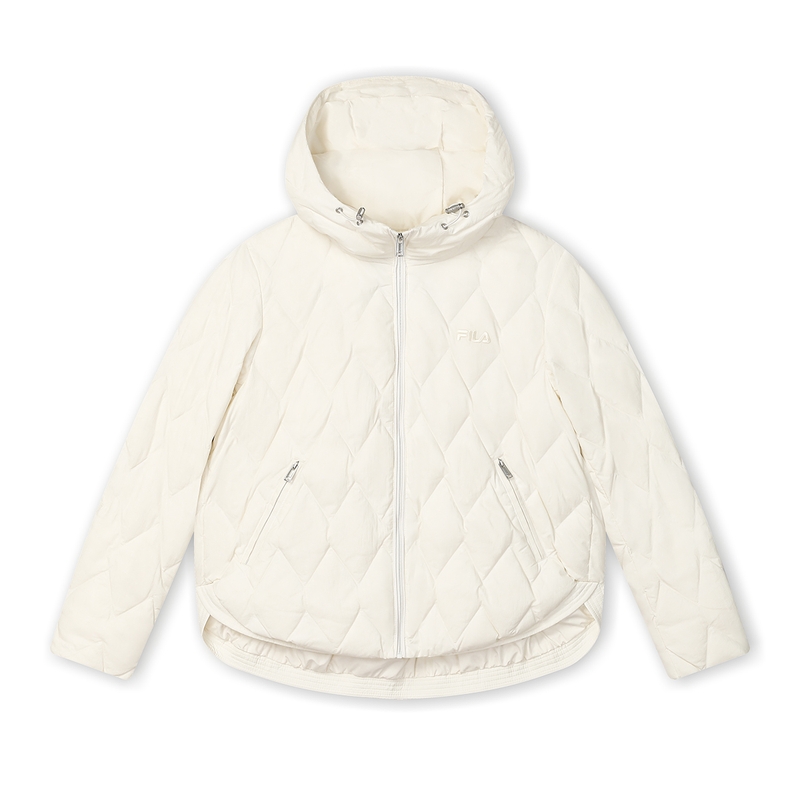 

FILA Женский пуховик Овсяный бежевый, Oat Beige