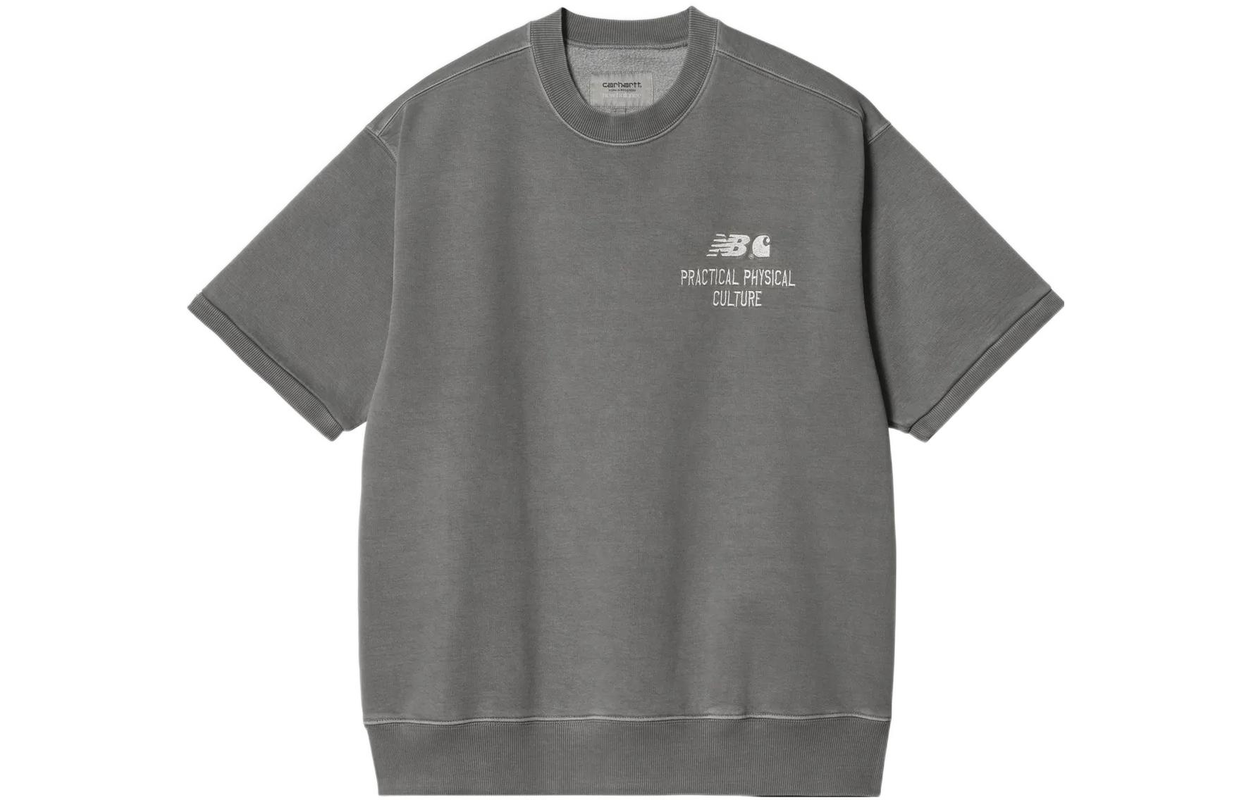 

Футболка унисекс темно-серая Carhartt WIP, темно-серый