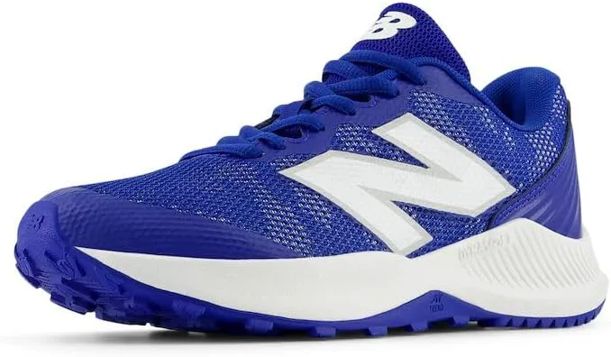 New Balance детские кроссовки FuelCell V7 для игры на искусственном газоне, белый — фото 4