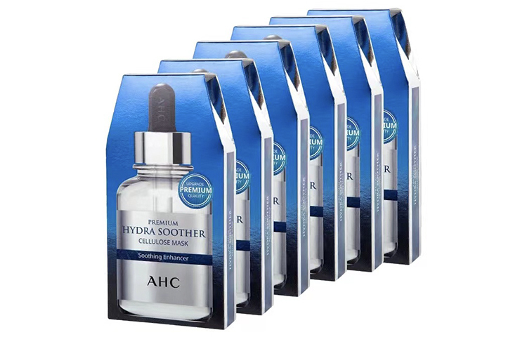 

Маска для лица AHC B5 с гиалуроновой кислотой успокаивающая, увлажняющая, восстанавливающая 27г*5/упаковка A.H.C